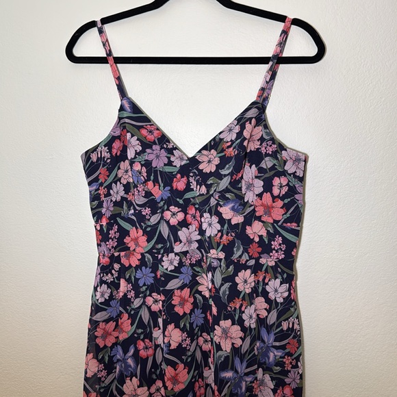Anthropologie 12 Hutch Belinna Sleeveless V-Neck Godet A-Line Maxi Dress - Picture 5 of 13